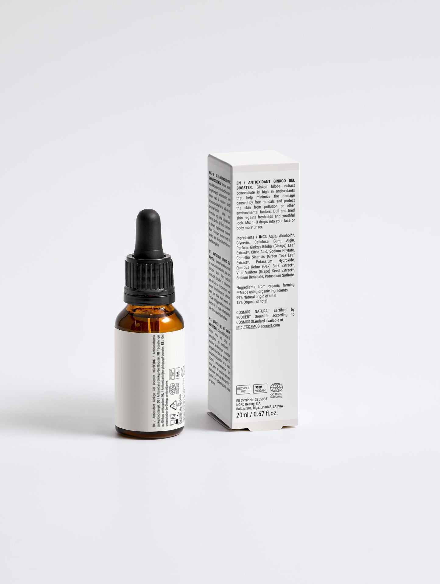 ANTIOXIDANT GINKGO GEL BOOSTER